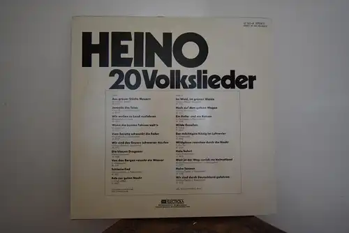 Heino – 20 Volkslieder