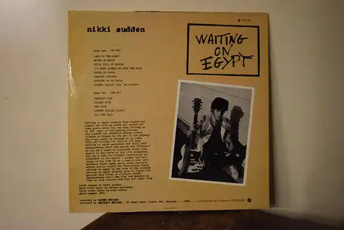 Nikki Sudden ‎– Waiting On Egypt