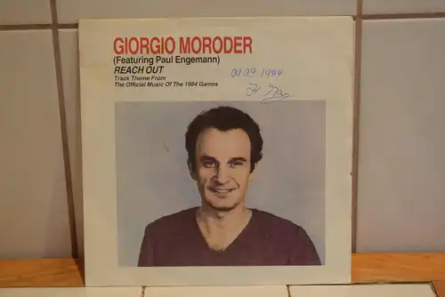 Giorgio Moroder Featuring Paul Engemann – Reach Out/ B-Side Instrumental