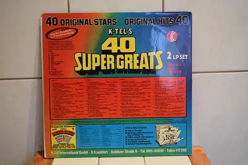 K-Tel's 40 Super Greats