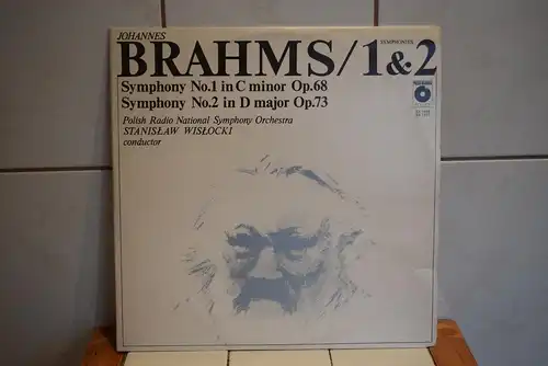  Johannes Brahms, Polish Radio National Symphony Orchestra, Stanisław Wisłocki ‎– Symphonies 1 & 2