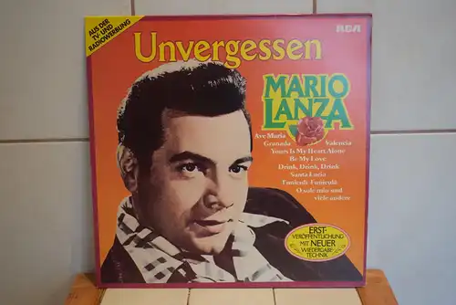 Mario Lanza ‎– Unvergessen