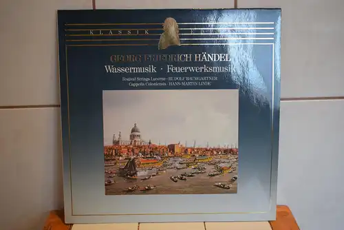 Georg Friedrich Händel - Festival Strings Lucerne ⋅ Rudolf Baumgartner, Cappella Coloniensis ⋅ Hans-Martin Linde ‎– Wassermusik ⋅ Feuerwerksmusik