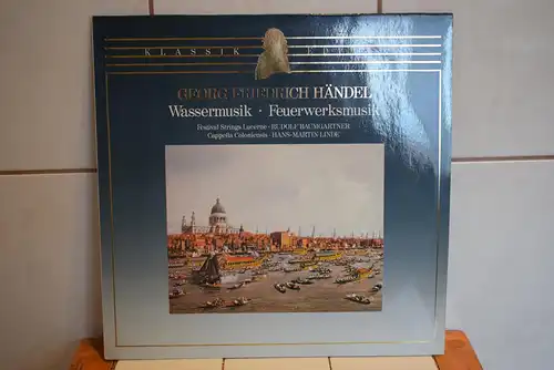 Georg Friedrich Händel - Festival Strings Lucerne ⋅ Rudolf Baumgartner, Cappella Coloniensis ⋅ Hans-Martin Linde – Wassermusik ⋅ Feuerwerksmusik