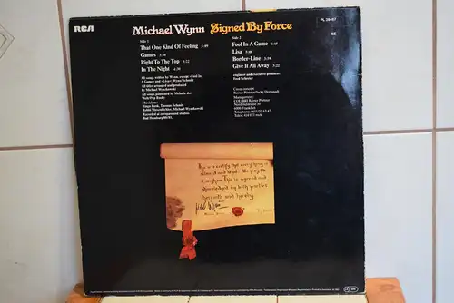  Michael Wynn – Signed By Force