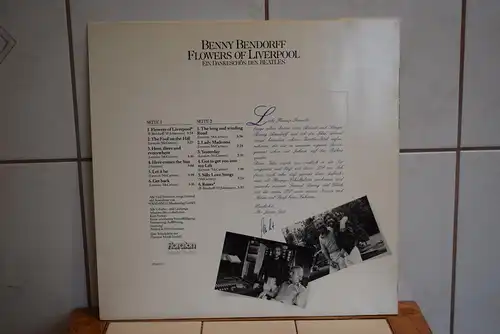 Benny Bendorff ‎– Flowers Of Liverpool