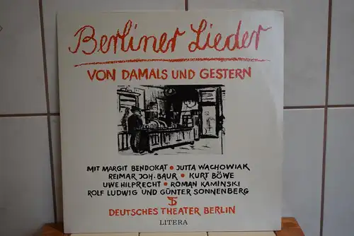 Deutsches Theater Berlin – Berliner Lieder Von Damals Und Gestern