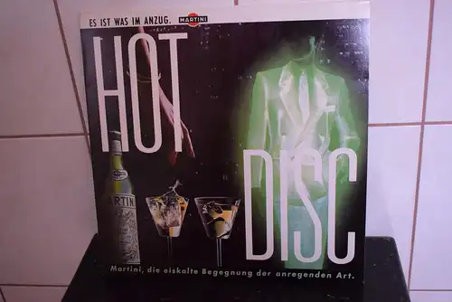 Hot Disc - Es Ist Was Im Anzug. Martini " Schönes Sammlerstück Martini Picture Disc mit klasse Tracklist "