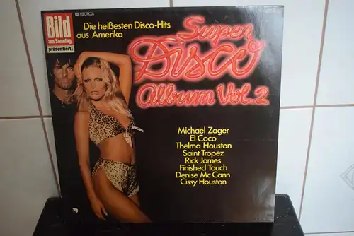  Super Disco Album Vol. 2 " Interessanter Sampler in Red Vinyl "