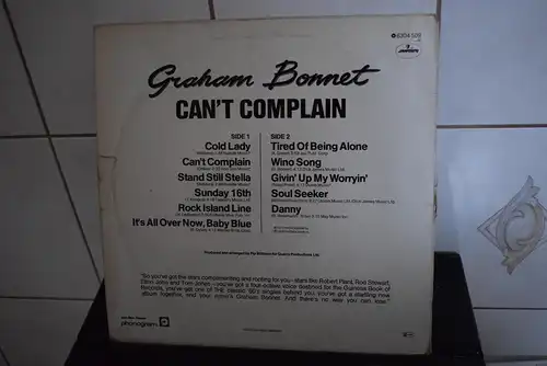 Graham Bonnet – Can't Complain