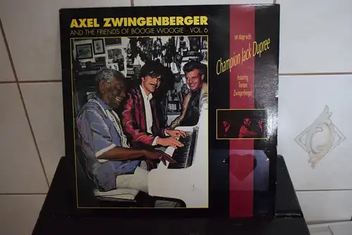 Axel Zwingenberger With Champion Jack Dupree ‎– On Stage