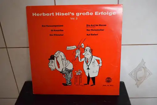  Herbert Hisel ‎– Herbert Hisel´s Große Erfolge (Vol.3)