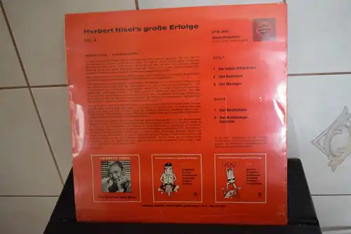  Herbert Hisel ‎– Herbert Hisel´s Große Erfolge (Vol.4)