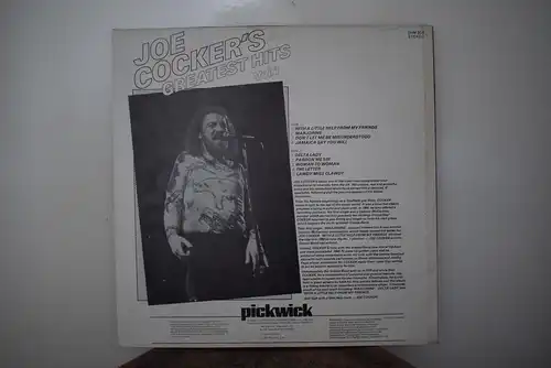 Joe Cocker ‎– Joe Cocker's Greatest Hits Vol. 1