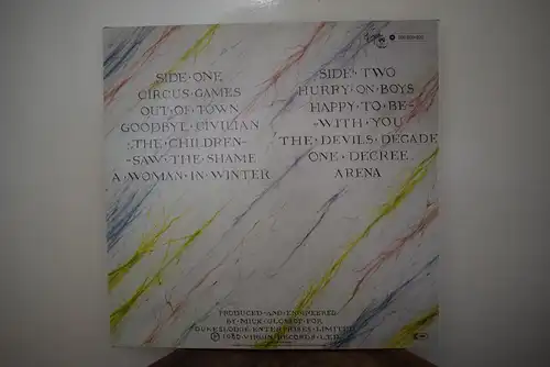 Skids ‎– The Absolute Game