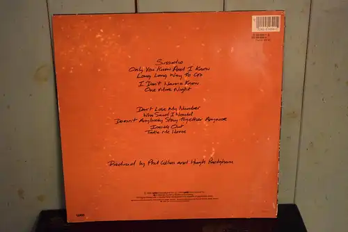 Phil Collins ‎– No Jacket Required