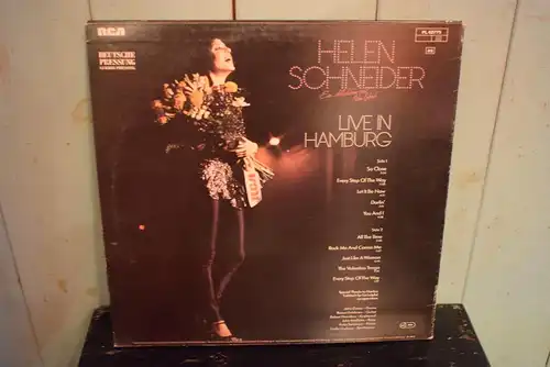 Helen Schneider ‎– Live In Hamburg