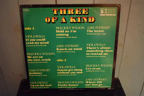 Amii Stewart / Viola Wills / Precious Wilson ‎– Three Of A Kind