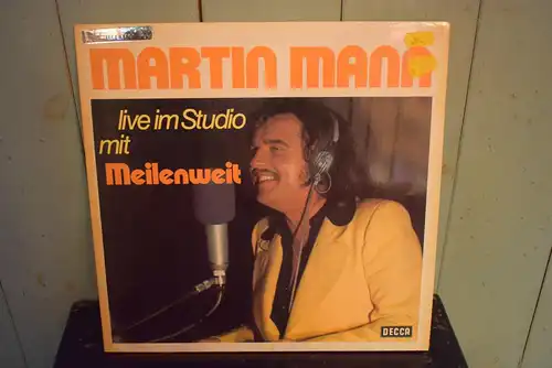 Martin Mann ‎– Live Im Studio