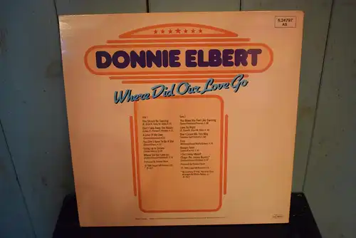 Donnie Elbert ‎– Where Did Our Love Go
