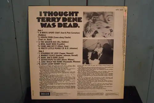 Terry Dene ‎– I Thought Terry Dene Was Dead.