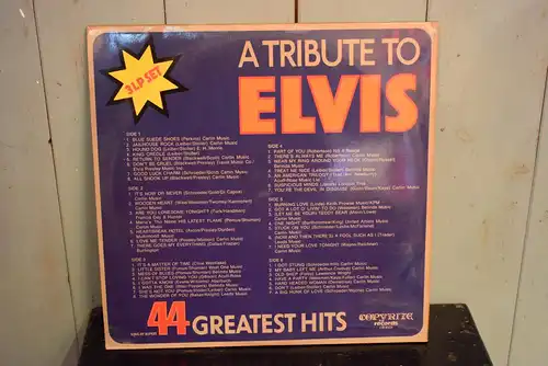 Rupert ‎– A Tribute To Elvis, 44 Greatest Hits