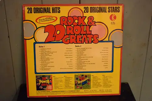 20 Rock & Roll Greats