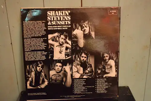 Shakin' Stevens & Sunsets* ‎– Shakin' Stevens & Sunsets "Sammlerstück , seltene Promo Pressung der Decca von 1975 in top Zustand"