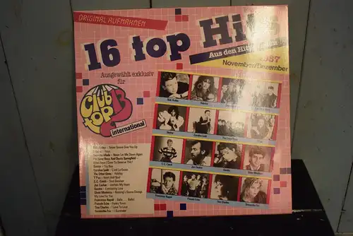  16 Top Hits aus den Hitparaden November / Dezember '87