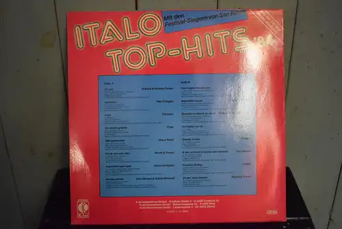 Italo Top-Hits '84 - Mit Den Festival-Siegern Von San Remo