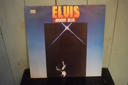 Elvis ‎– Moody Blue " Sammlerstück , deutsche Pressung die in England vertrieben wurde "