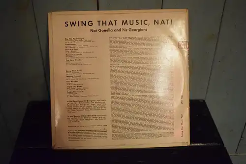 Nat Gonella And His Georgians ‎– Swing That Music, Nat! "Schönes 10" Sammlerstück mit historischen Aufnahmen aus den 30er Jahren"