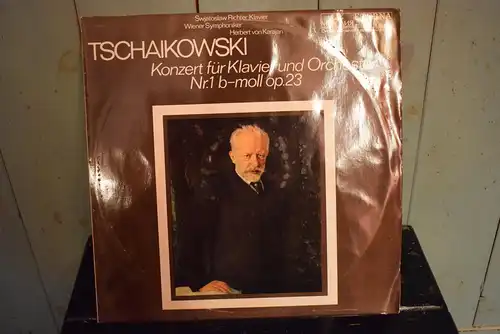 Tschaikowski / Swjatoslaw Richter, Herbert Von Karajan, Wiener Symphoniker ‎– Konzert Für Klavier Und Orchester Nr. 1 B-moll Op.23