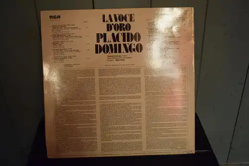 Placido Domingo - New Philharmonia Orchestra, Nello Santi – La Voce D'Oro