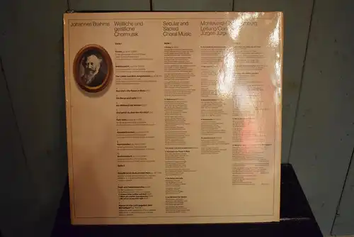 Johannes Brahms, Monteverdi-Chor - Jürgen Jürgens – Weltliche Und Geistliche Chormusik "Sonderpressung der Stadt Hamburg "