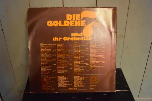 Die Goldene 7 Und Ihr Orchester ‎– Tanzmusik Der 30er Jahre - Originalaufnahmen 1934-1939