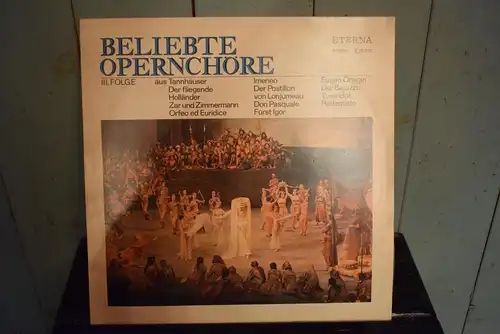 Beliebte Opernchöre III