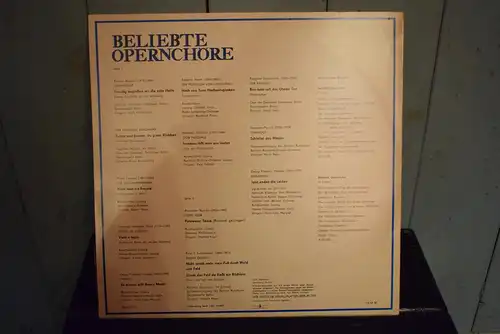 Beliebte Opernchöre III
