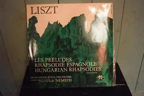 Liszt, Hungarian State Orchestra, Gyula Németh ‎– Les Préludes, Rhapsodie Espagnole, Hungarian Rhapsodies Nos 2 And 9