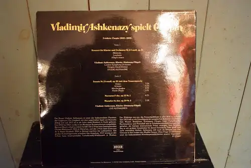 Chopin, Vladimir Ashkenazy ‎– Vladimir Ashkenazy Spielt Chopin
