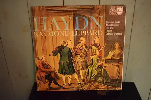 Haydn, Raymond Leppard, English Chamber Orchestra ‎– Sinfonien Nr. 48 "Maria Theresia" Und Nr. 70