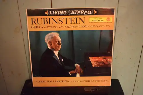 Grieg, Liszt, Rubinstein ‎– Klavierkonzert A-Moll Op.16 / Klavierkonzert Nr. 1