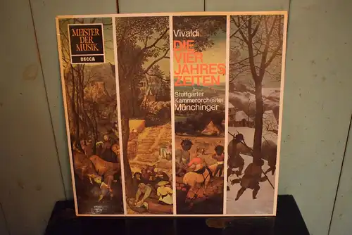 Vivaldi - Stuttgarter Kammerorchester, Münchinger ‎– Die Vier Jahreszeiten