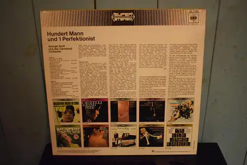 George Szell Und Das Cleveland Orchester ‎– Hundert Mann Und 1 Perfektionist