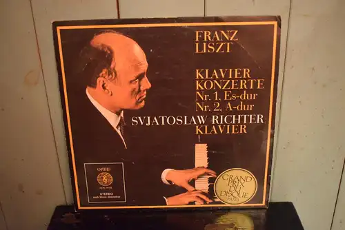 Svjatoslaw Richter, Franz Liszt ‎– Klavier Konzerte Nr. 1, Es-dur, Nr. 2, A-dur