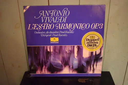 Antonio Vivaldi / Orchestre De Chambre Paul Kuentz ‎– L'Estro Armonico OP. 3