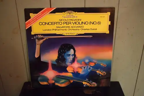 Nicolò Paganini / Salvatore Accardo, Charles Dutoit, London Philharmonic Orchestra ‎– Concerto In Mi Minore Op. Post (N. 6)