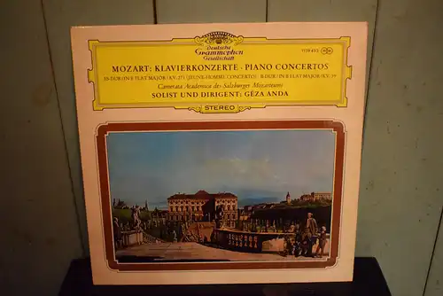 Mozart - Camerata Academica Des Salzburger Mozarteums, Géza Anda ‎– Klavierkonzerte Es-Dur KV. 271 (Jeune-Homme Concerto) • B-Dur KV. 39