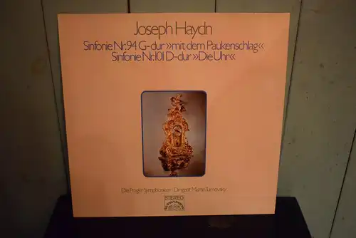 Joseph Haydn - Prager Sinfonie-Orchester, Martin Turnovský ‎– Sinfonie In G-dur Nr. 94 «Mit Dem Paukenschlag» / Sinfonie In D-dur Nr. 101 «Die Uhr»