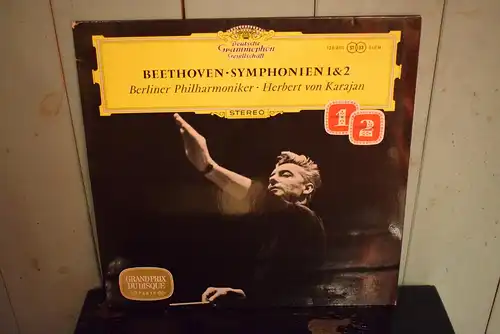 Beethoven – Herbert von Karajan · Berliner Philharmoniker ‎– Symphonien 1 & 2
